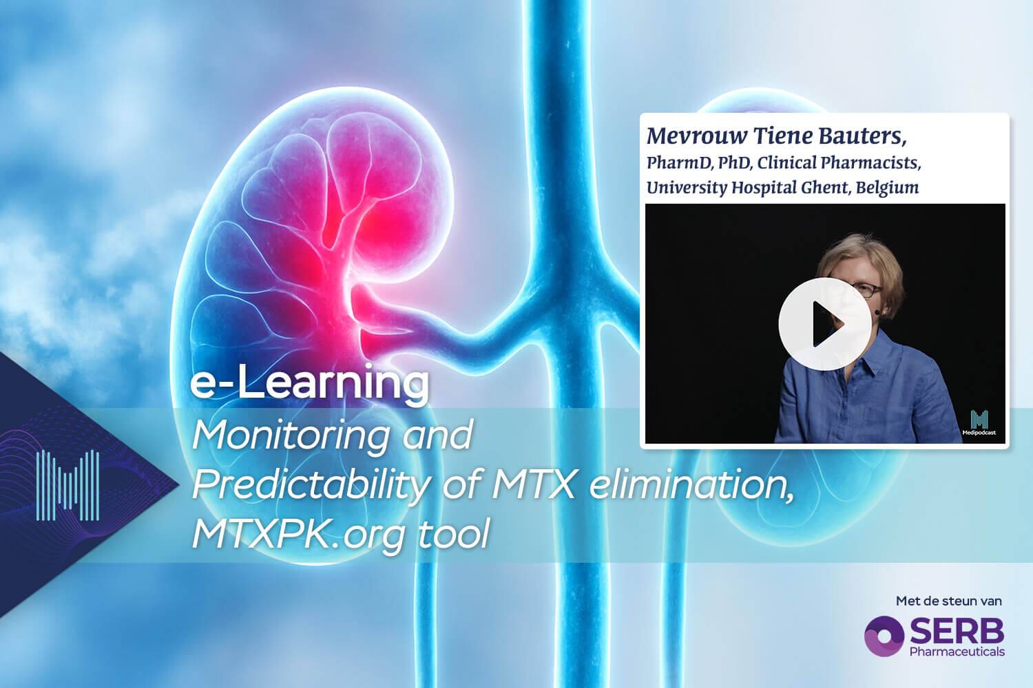 Monitoring en voorspelbaarheid van MTX-eliminatie, MTXPK.org-tool