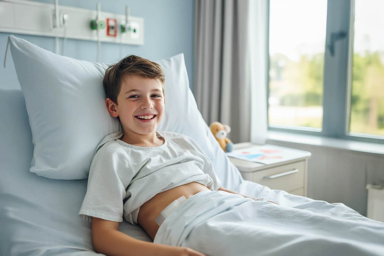 Appendicite non compliquée chez l’enfant : antibiotiques ou chirurgie ? Le débat relancé