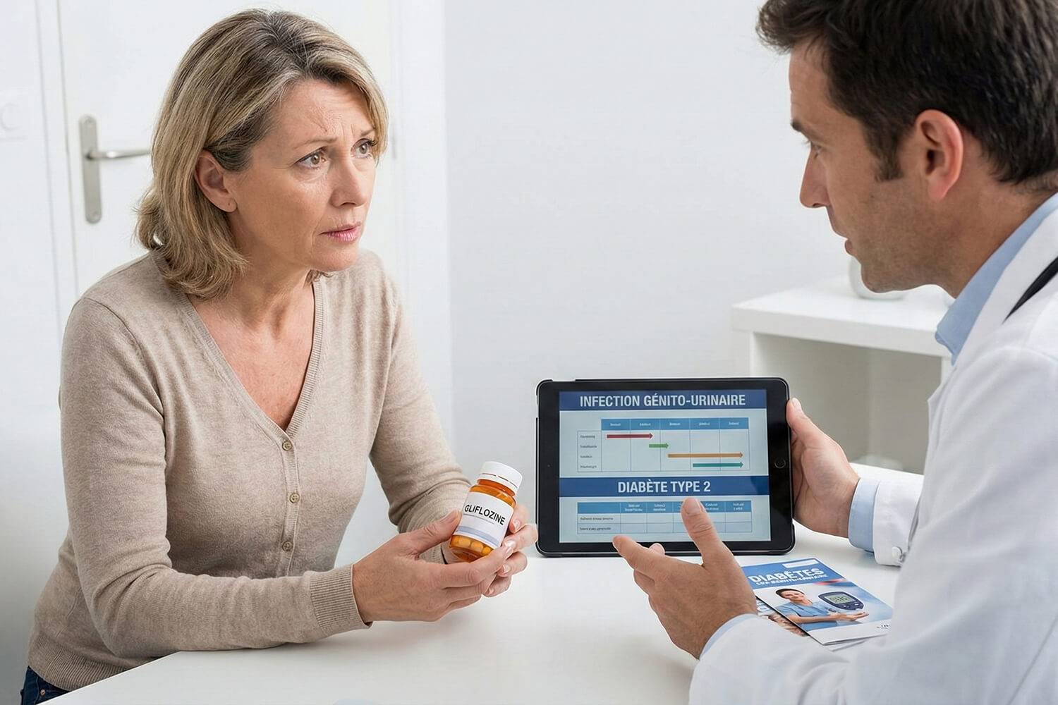 Gliflozines et infections génito-urinaires : faut-il vraiment arrêter le traitement ?