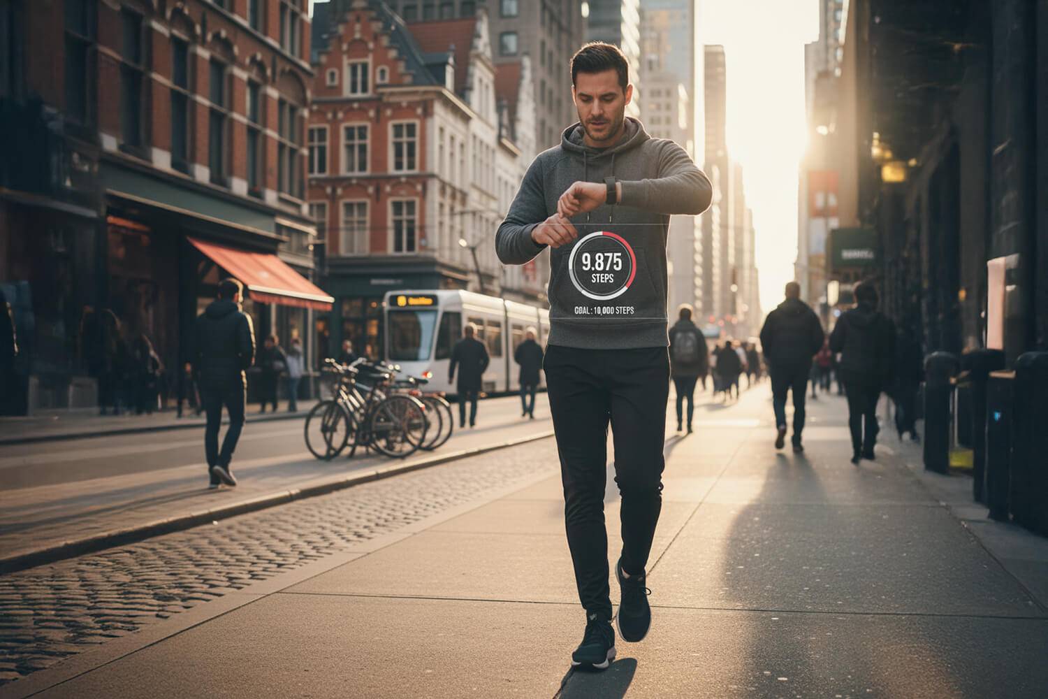 Étude UK Biobank : marcher en périodes continues d'au moins 5 minutes réduit la mortalité et les risques cardiovasculaires