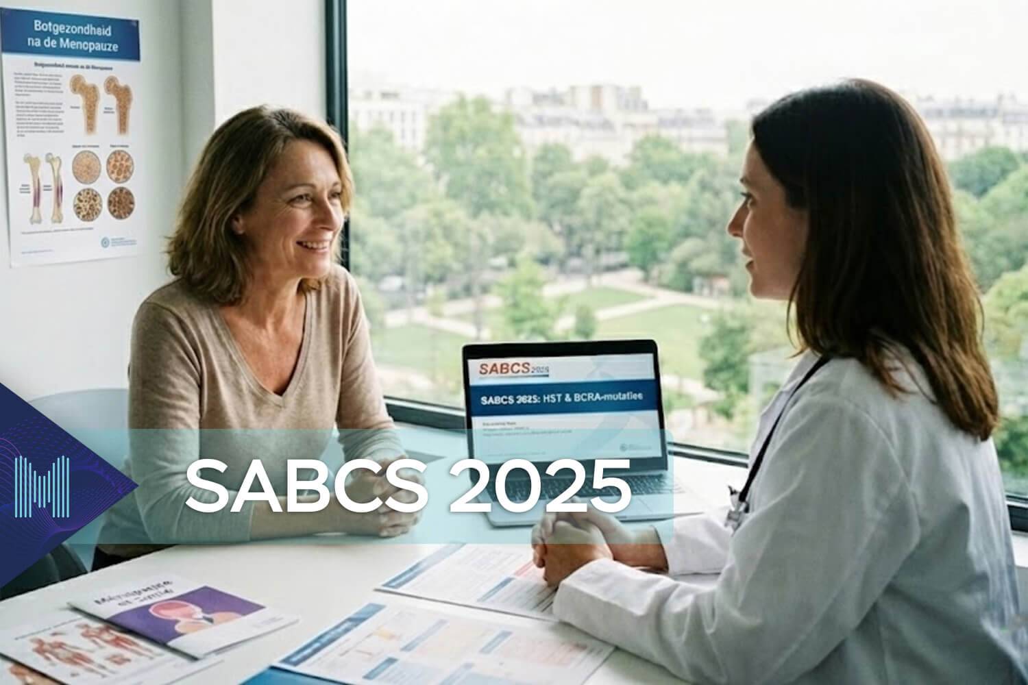 SABCS 2025 resultaten over de veiligheid van hormoontherapie na eierstokverwijdering bij vrouwen met een BRCA-mutatie