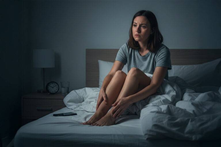 De diagnose van het rusteloze benen syndroom is gebaseerd op de klinische anamnese en het ijzergehalte.