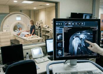 Afwijkingen aan de rotatorenmanchet op een MRI correleren niet met pijn, wat het risico op overdiagnose door normale veroudering onderstreept.