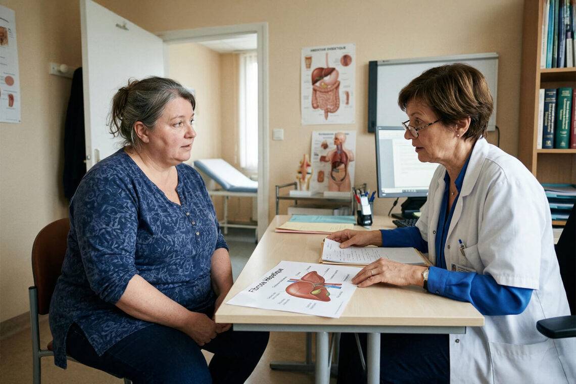 La présence de facteurs de risque cardiométaboliques entraîne une augmentation plus marquée de la fibrose hépatique chez les femmes que chez les hommes.