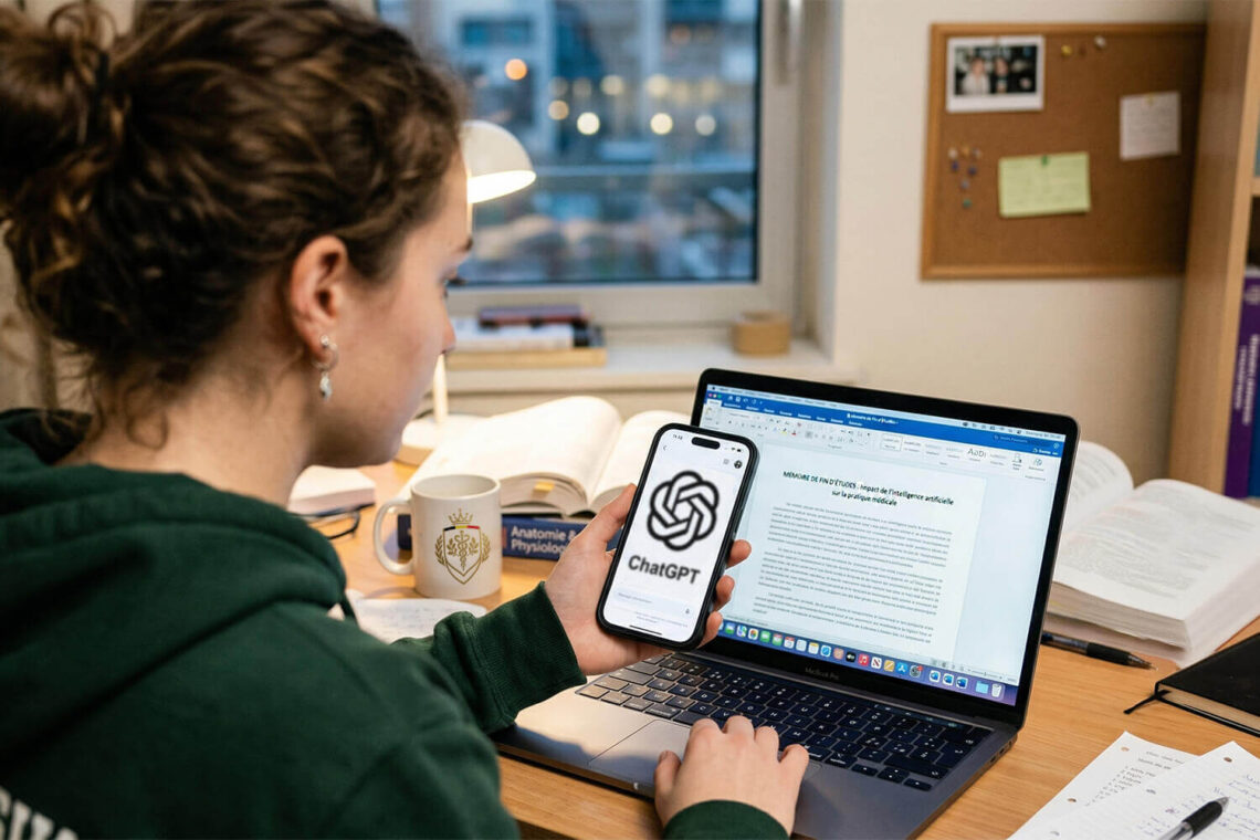 La réflexion sur l'intégration de l'intelligence artificielle générative dans les méthodes d'apprentissage et d'enseignement à l'université.