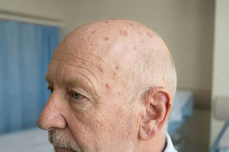 Actieve monitoring van actinische keratose is een serieus alternatief voor systematische behandeling vanwege de zeer lage transformatiegraad naar kanker.