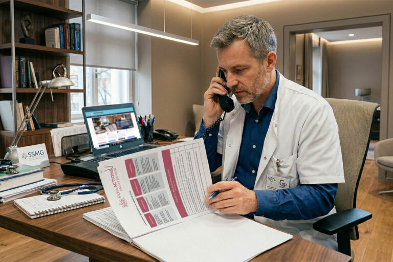 Présentation des fiches actions de la SSMG pour structurer la réponse des médecins généralistes et des équipes de soins en situation de crise.