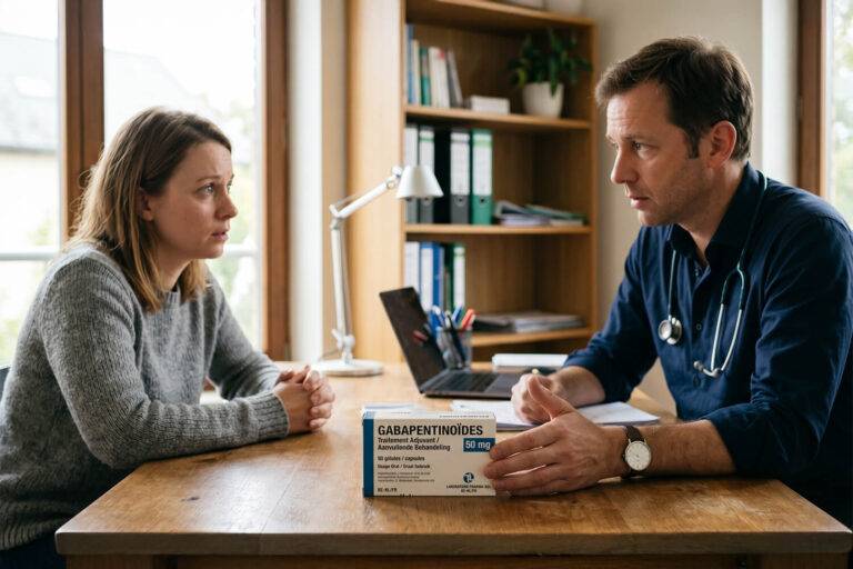 Analyse van het risico op ziekenhuisopname door medicatievergiftiging gerelateerd aan het gebruik van gabapentinoïden en hun interacties.