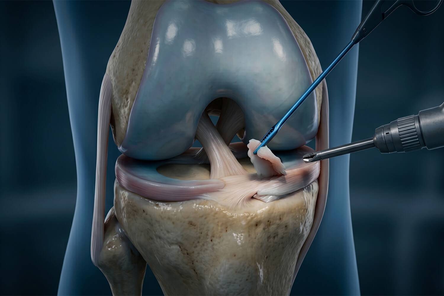 Évaluation à long terme de la chirurgie du genou&nbsp;: comment l'étude FIDELITY démontre qu'une méniscectomie partielle par arthroscopie aggrave l'évolution radiologique par rapport à un placebo.