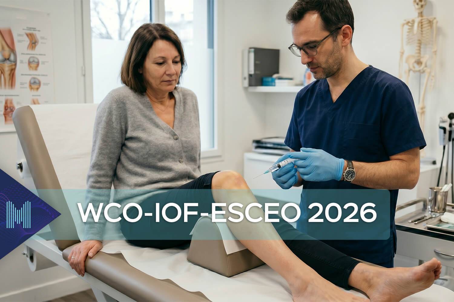 Reumatologie en farmacotherapie: synthese van de klinische data 2026 van het ESCEO-congres over de effectiviteit, veiligheid en combinatietherapieën van intra-articulaire hyaluronzuurinjecties bij gonartrose.