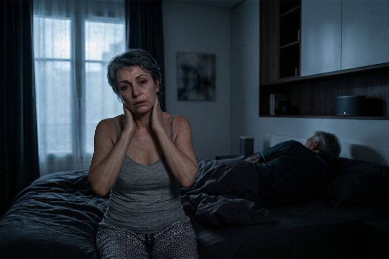Somnologie en gynaecologische endocrinologie: meta-analyse van gerandomiseerde gecontroleerde onderzoeken door de ULB naar de effectiviteit van cognitieve therapie versus hormoonbehandeling voor menopauzale insomnie.
