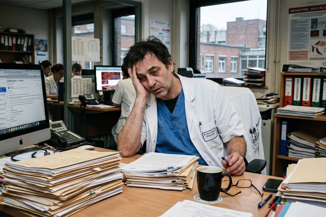 Hématologie et épuisement professionnel : étude clinique sur le burnout des médecins spécialistes de la drépanocytose (anémie falciforme) et l'impact sur la prise en charge des patients.