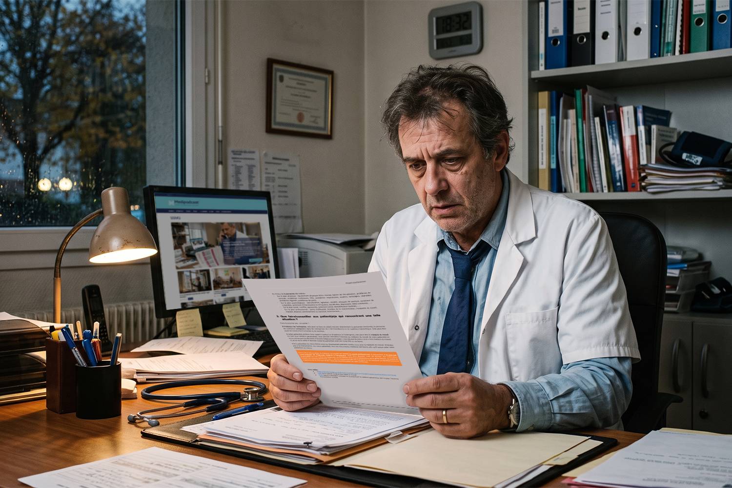 Médecine du travail et santé mentale&nbsp;: illustration de l'évaluation diagnostique des risques psychosociaux et du burn-out en médecine générale.